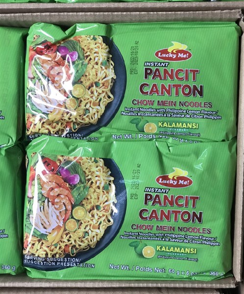 Mì trộn khô Lucky Me PANCITCANTION KALAMANSI-6PCS