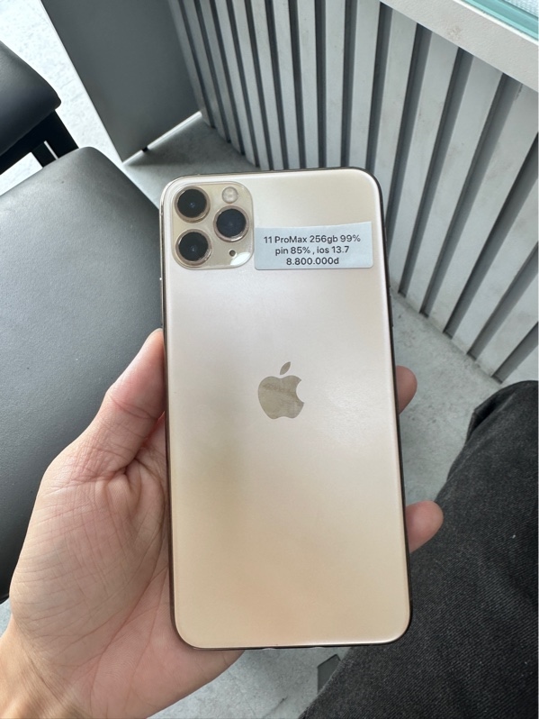 11 Promax 256gb gold ios13 pin 84 99%