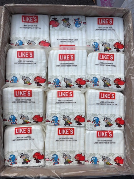 Bông Tẩy Trang '' Like's 225 ''(120 gói/T)