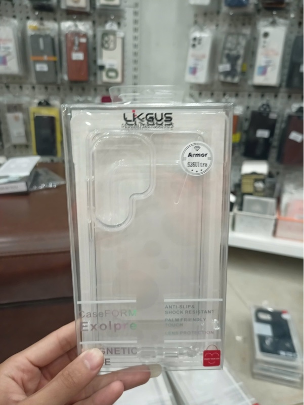 Ốp SAMSUNG S26 Likgus trong suốt lưng kính