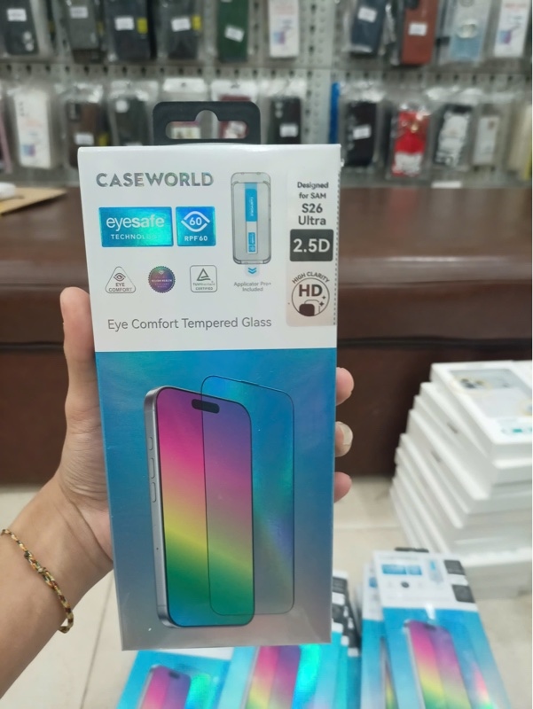 Dán CL CASEWORLD chống a/s xanh SAMSUNG S26 Ultra