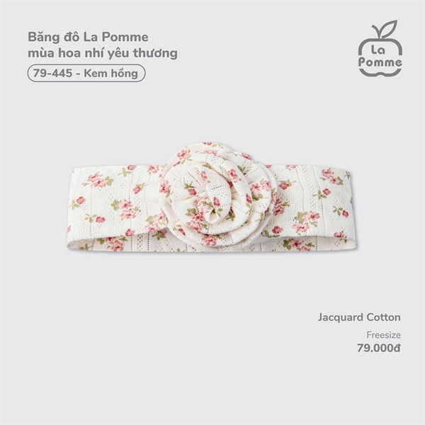794450 - Băng đô La Pomme mùa hoa nhí yêu thương
