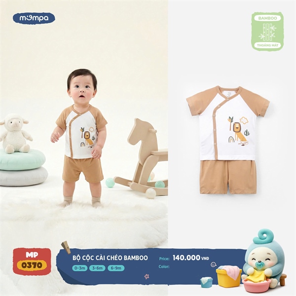 MP0370 - 3M/9M Bộ cộc cài chéo HT lion