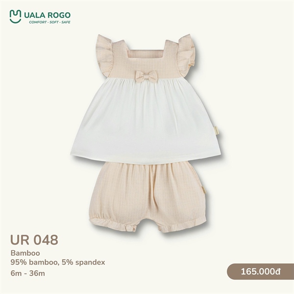 UL048 - 9M/3Y Bộ cộc vai bèo