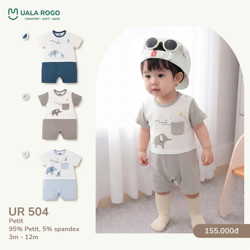 Body cộc Elephant Uala UR504