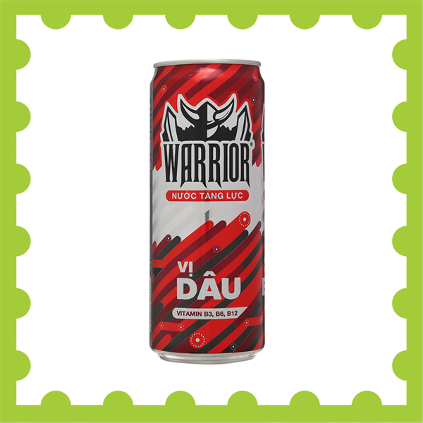 Nước tăng lực Warrior vị Dâu 320ml