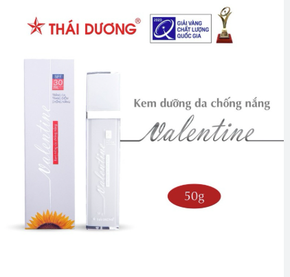 Kem chống nắng valentine 50g - Sao Thái Dương