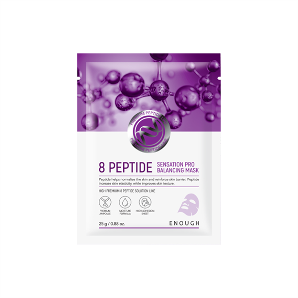Mặt Nạ ENOUGH 8 Peptide - TÍM ( VAT).
