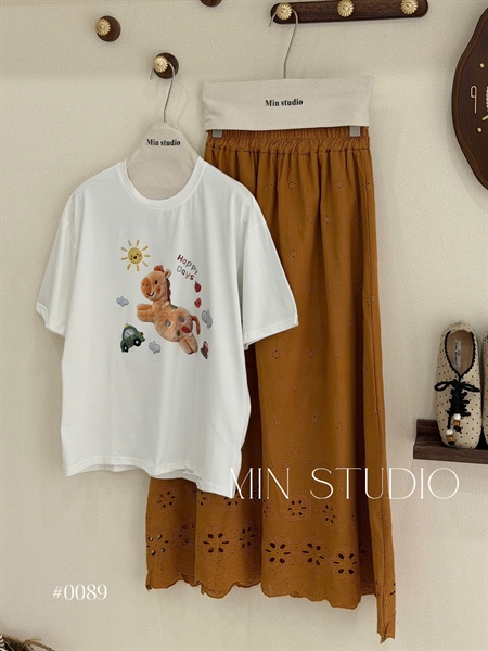 Set thun ngựa cv Nâu 0089