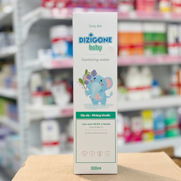Xịt kháng khuẩn dịu da Dizigone baby 300ml