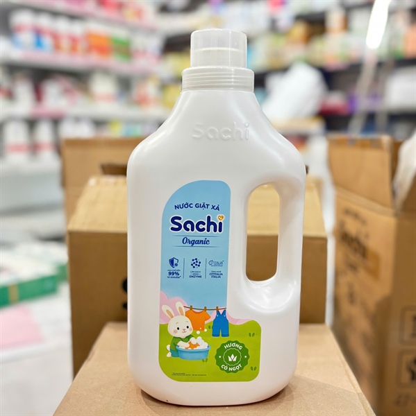 Nước giặt Sachi Hương Cỏ ngọt mới