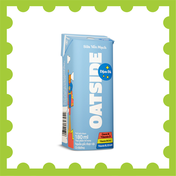 Sữa yến mạch OATSIDE đậm đà 180ml