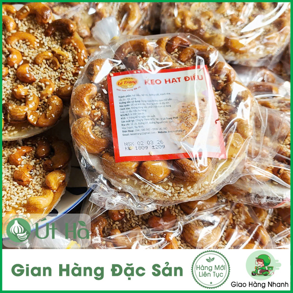 Kẹo Hạt Điều Lê Trang (Gói 2 miêng)