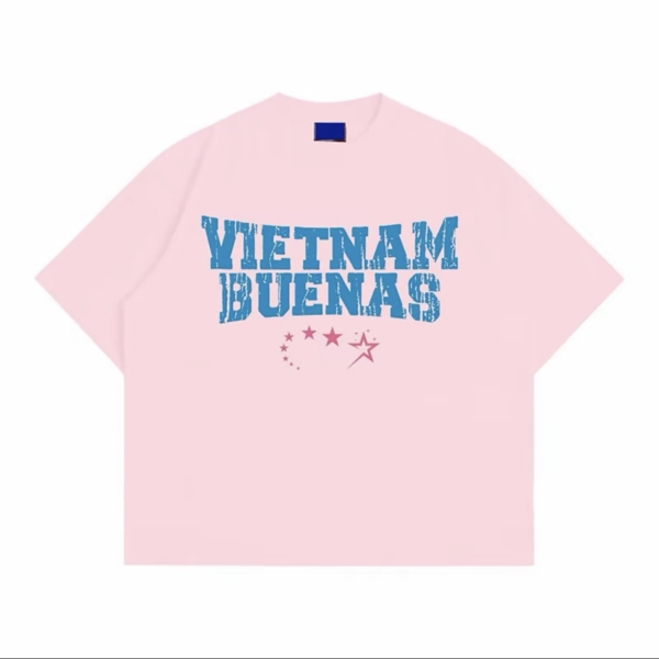 BUENAS® VIETNAM BUENAS BOXY TEE / VN03 - HỒNG