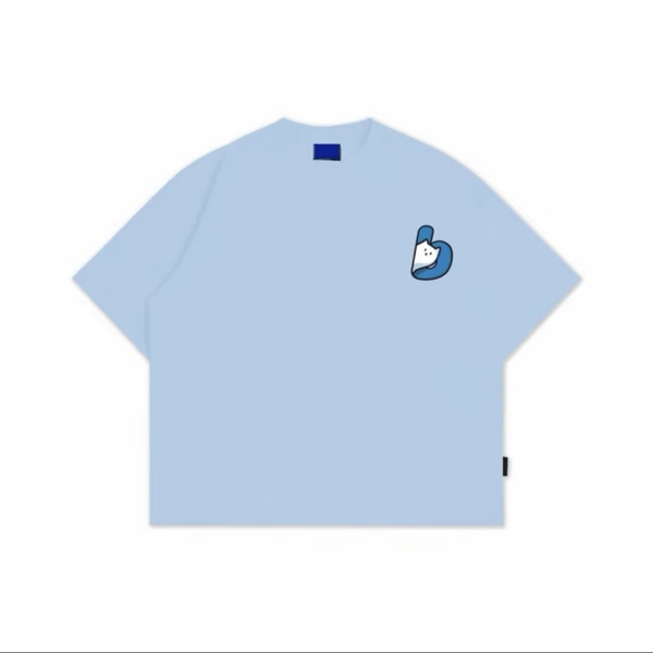 BUENAS® CHỮ B B'MEOWMATE BOXY TEE / JM10 - XANH MINT