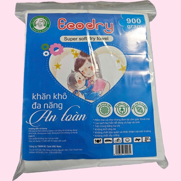 Khăn vải khô đa năng Eco Dry 900g