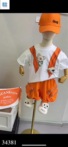 34381-Set cam túi hộp gấu