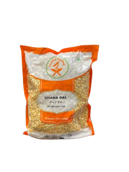 Chana Dal（チャナ ダル / ひよこ豆割り）【ネパール】,【1kg】 1袋 (pack)