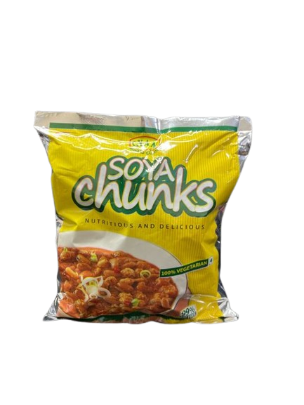 Soya Chunks Gyan（ソヤ チャンクス / 大豆ミート）【ネパール】,【200g】 1袋 (pack)