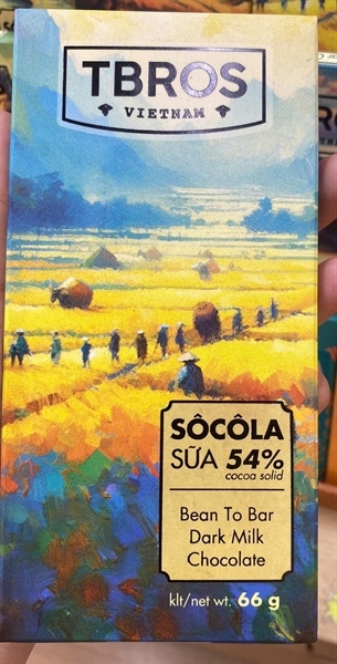 Sôcôla sữa 54% 66g ミルクチョコレート54％