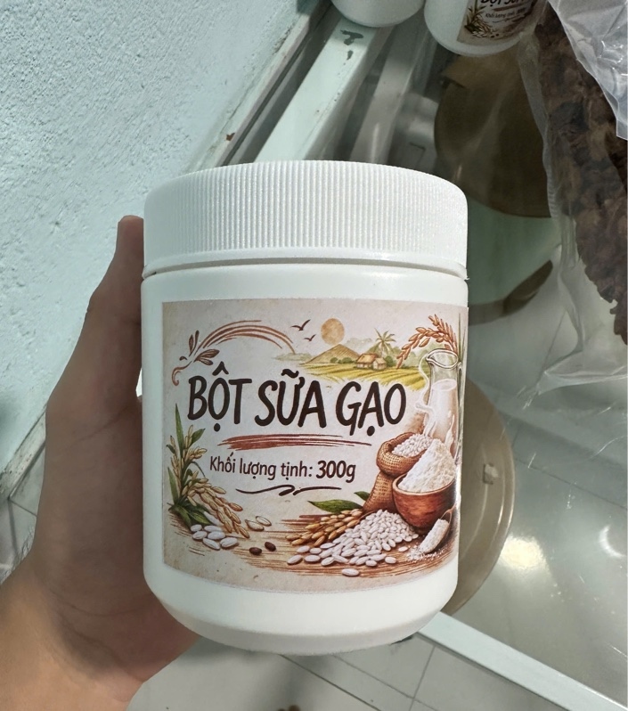 Bột sữa gạo, nấu cháo