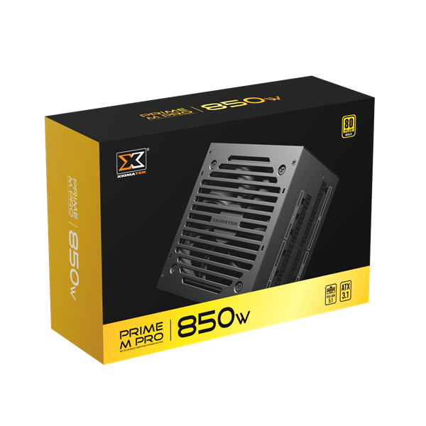 Nguồn Xigmatek Prime M Pro 850W (80Plus Gold/ ATX 3.1 & PCI-E 5.1/ Full Modular)