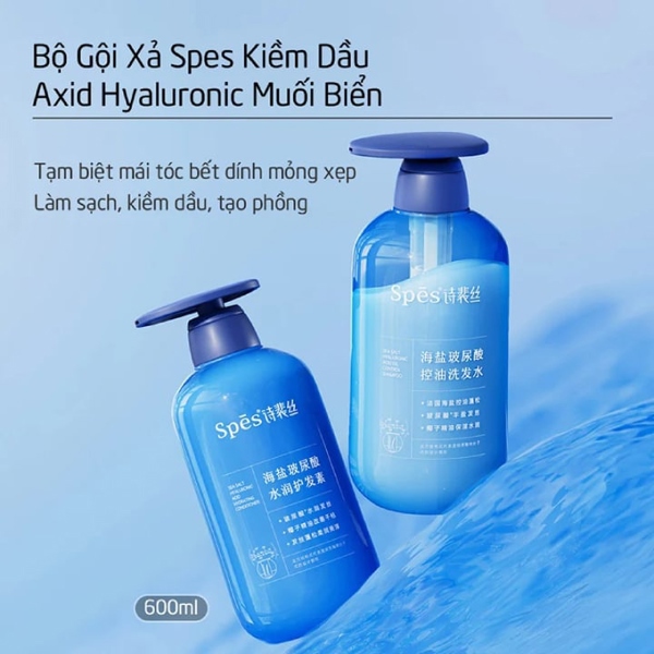 (VAT) LẺ XẢ Muối Biển Hỗ Trợ Kiềm Dầu SPES - XANH DƯƠNG