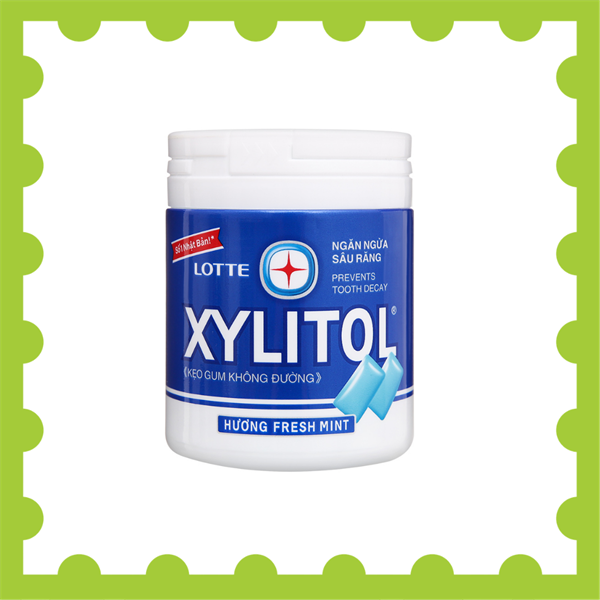 Kẹo Gum Xylitol FreshMint 130.5g