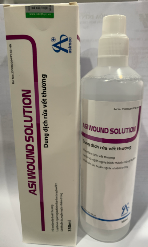 Asi Wound Solution - Dung dịch rửa vết thương 350ml - An Sinh