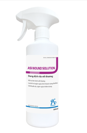Asi Wound Solution - Dung dịch rửa vết thương dạng vòi xịt 500ml - An Sinh