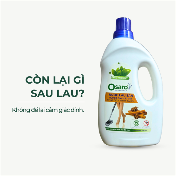 Lau sàn Osaro 1 kg Quế