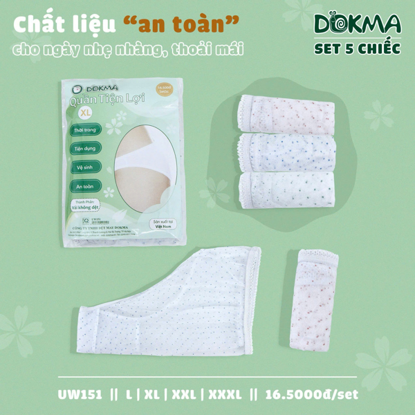 UW151 - 3XL - Quần tiện lợi Dokma