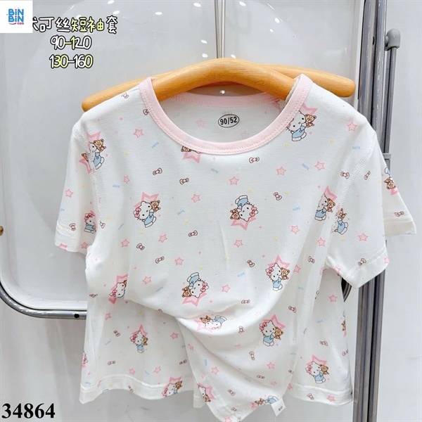 34864-Bộ tencel TN Kitty ngôi sao