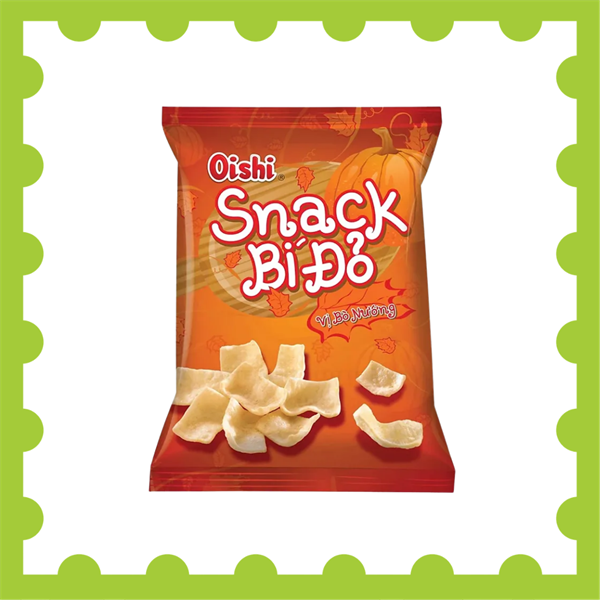 Snack Bí Đỏ Vị Bò Nướng - 68g