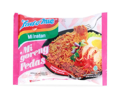 Mì Indomie mi goreng pedas vị cay nồng 79g