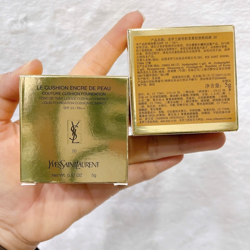 Phấn Nước YSL Cushion Encre De Peau Mini 5g