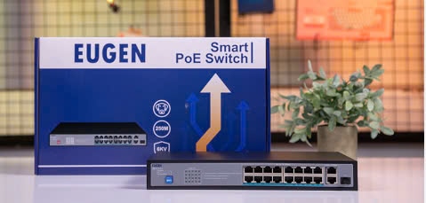 Switch EUGEN 16 cổng 3118-POE (1Y)