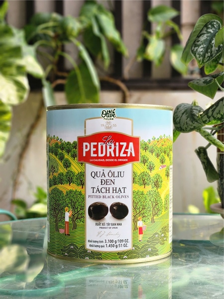 Quả Oliu đen tách hạt hiệu La Pedriza 3100g