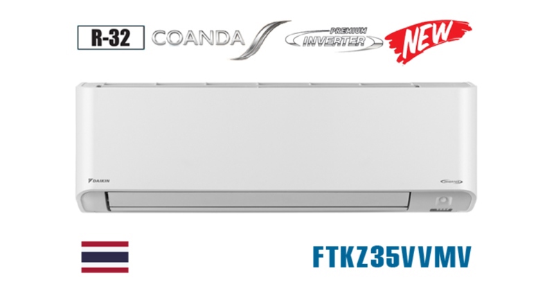 Điều hòa Daikin 1 chiều 12000BTU inverter FTKZ35VVMV