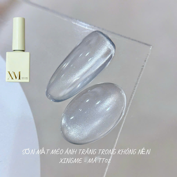 Sơn mắt mèo ánh trăng trong suốt ít xám TT02 XINGME
