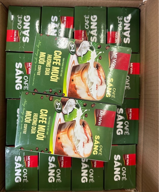 Cafe muối mr~win Hương Dừa 200g