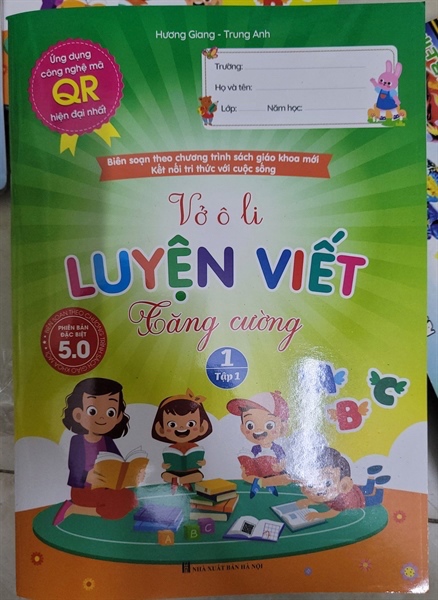 Vở ô li luyện viết tăng cường