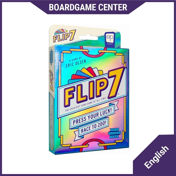 Flip 7 (2024) Score the cards in front of you, or take another card, risking everything you hold?
