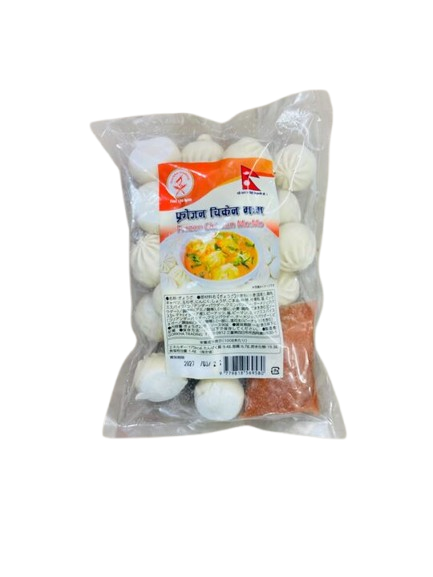 【冷凍】Frozen Chicken Momo 25 pc GT（フローズン チキンモモ 25個入り）【ネパール】,1袋 (pack)