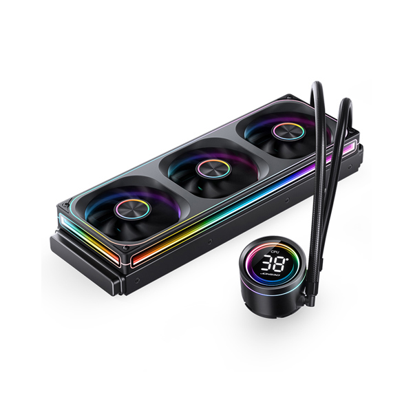 Tản nhiệt nước AIO Jonsbo TH-360 Black (ARGB,Hiển thị nhiệt độ)