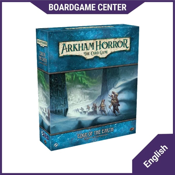 Arkham Horror: The Card Game – Edge of the Earth: Campaign Expansion (2021) - In the reaches of Antarctica, unspeakable horrors dwell on the edge of shadows.