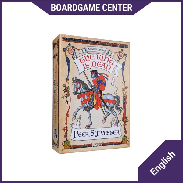 The King Is Dead: Second Edition (2020)- A subtle game of shifting power and control over medieval Britain