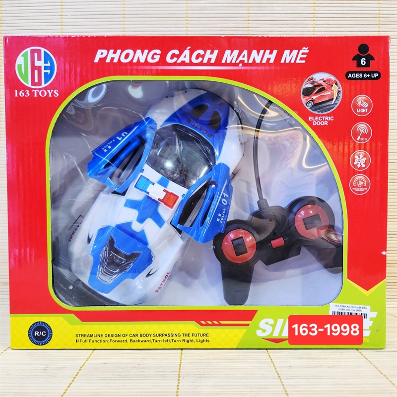 163-1998 Xe cảnh sát điều khiển mở cửa
