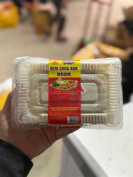 Nem Vỏ Giòn HUY NGA (Đỏ) 500Gr 20C