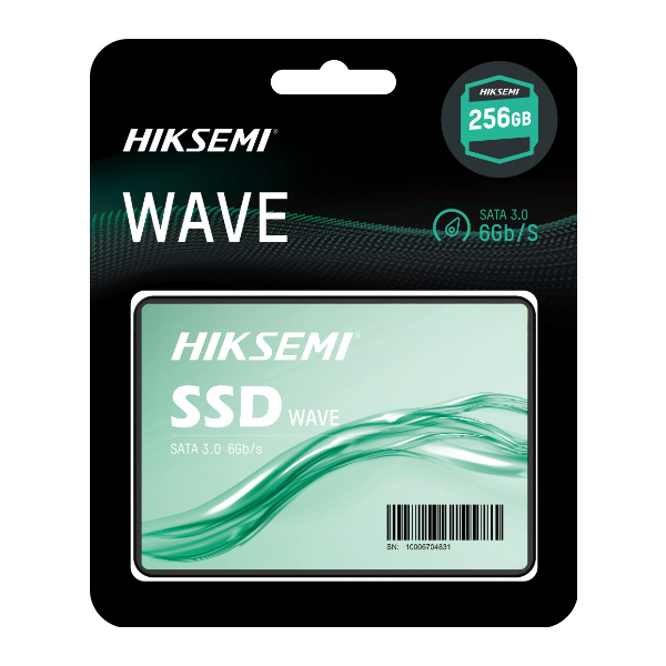 Ổ cứng SSD HIKSEMI HS-SSD-WAVE(S) 256GB (SATA3/ 2.5Inch/ 530MB/s/ 400MB/s)